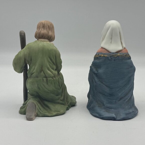 Vintage 1980's Lefton Christopher Collection Bethlehem Nativity Set - Mint - Picture 5 of 16